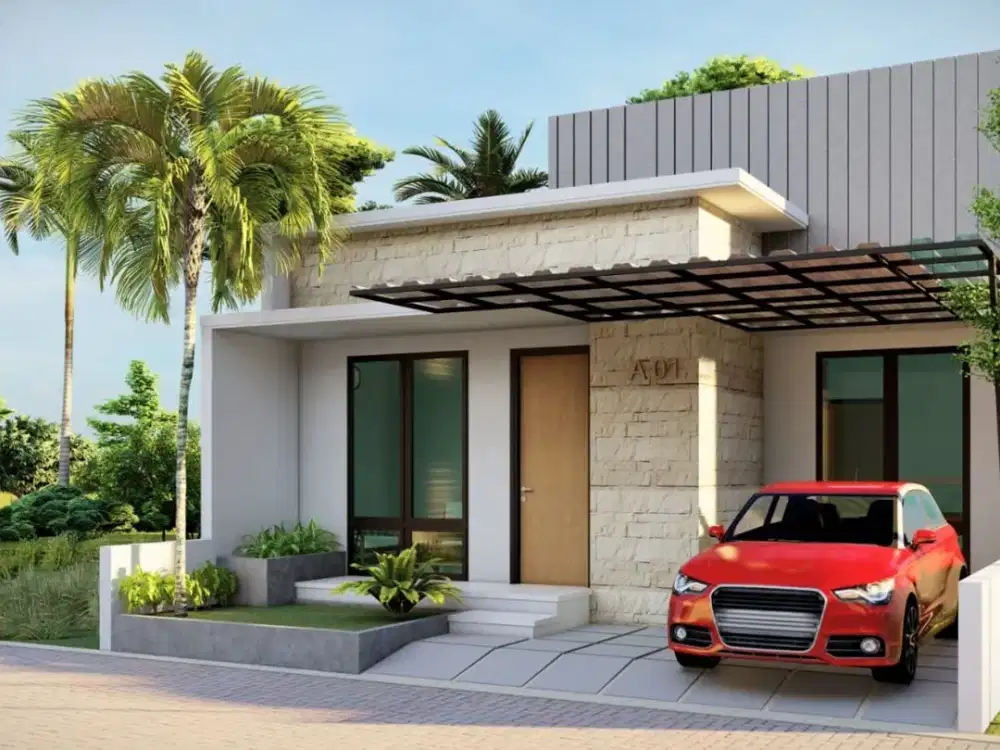 RUMAH MODERN MURAH DEKAT PERUM MERAPI VIEW