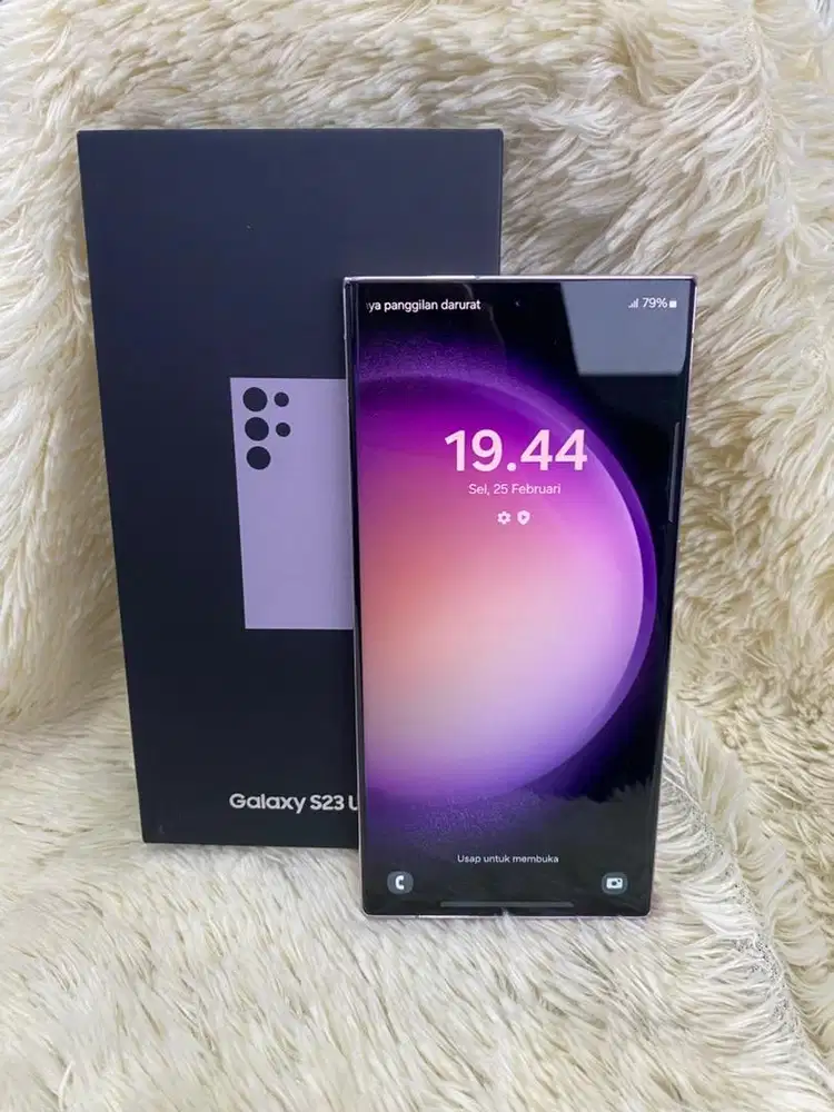 Samsung S23 Ultra ram 12/512Gb lavender fullset original #3Gcom