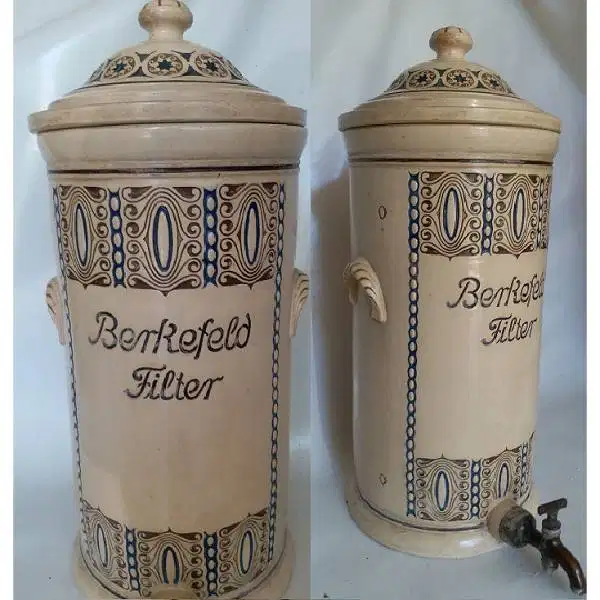 Original Antik filter air anti bakteri BERKEFELD FILTER GERMANY era Ne