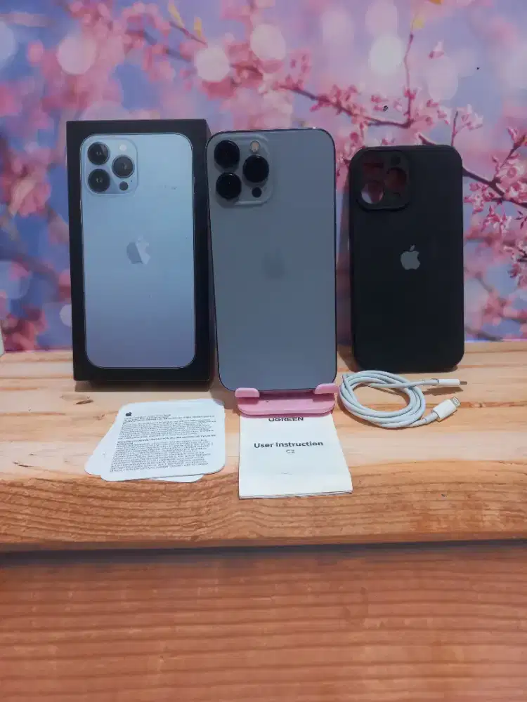 DIJUAL IPHONE 13 PM 128GB IBOX PA/A FULSET GAS AJA NIH