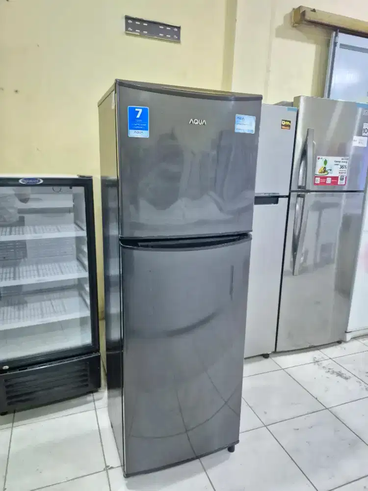 KULKAS AQUA 2PINTU ORI MULUS