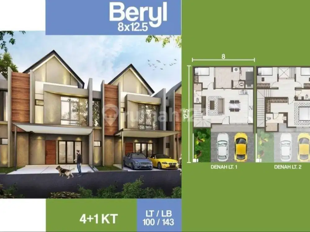 Dijual Rumah Cluster Denver Boulevard Uk 8x12,5