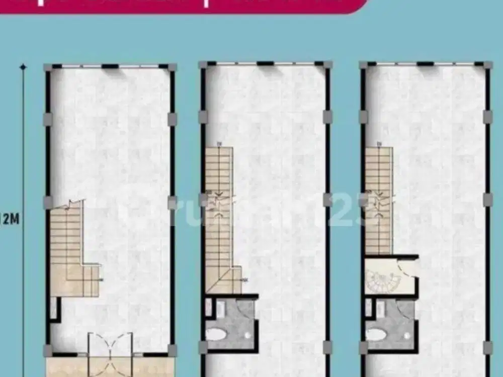 Dijual Ruko Shibuya Pik2 Uk 4,5x12 Type Badan Garden