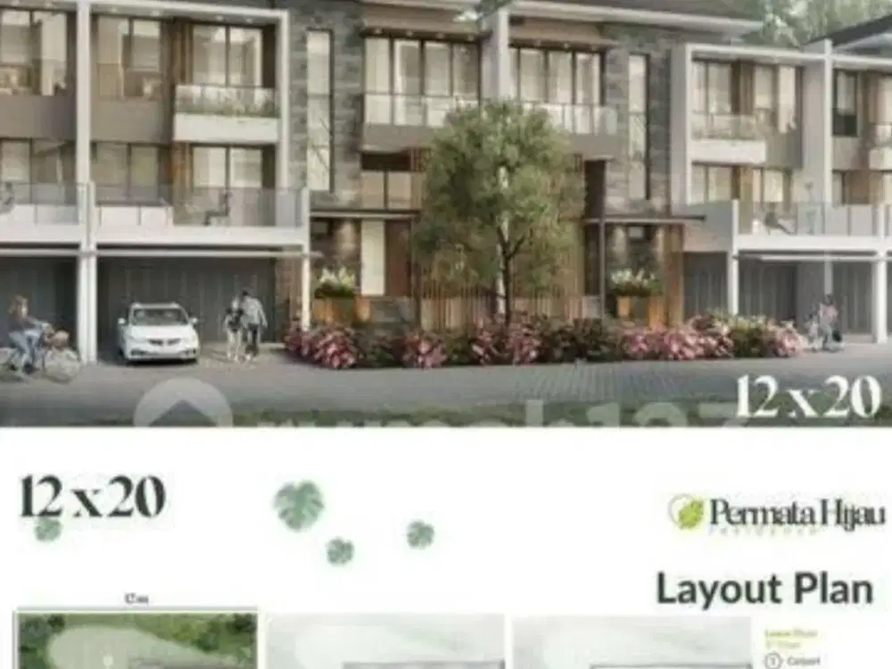 Dijual Rumah Permata Hijau Residence PIK2