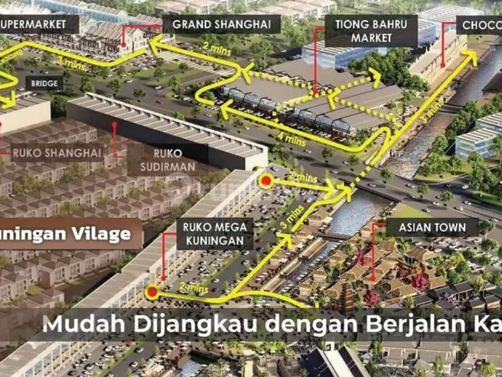 Dijual Cluster Kuningan Village Pik2 Tipe Carnelian Ukuran 6x15