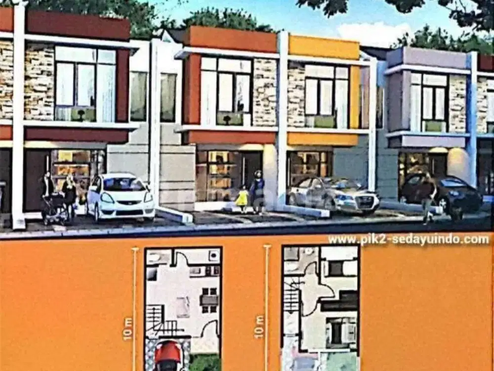 Dijual Rumah pik2 Cluster Cleveland uk 4,5x10 Pik2