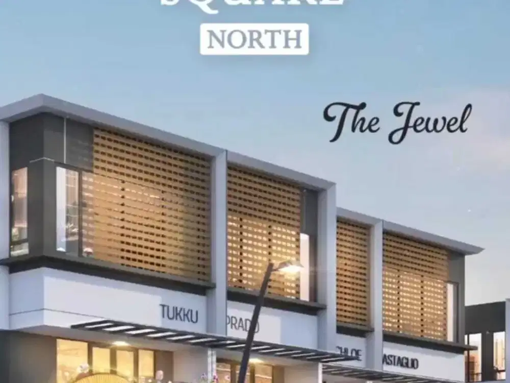 Ruko 4,5 x 15 Pasadena Square North - 2nd Phase The Jewel