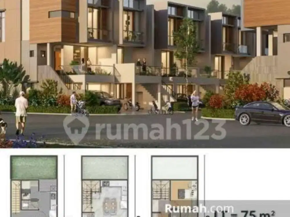 Dijual Rumah Cluster Piano Golf Island pik