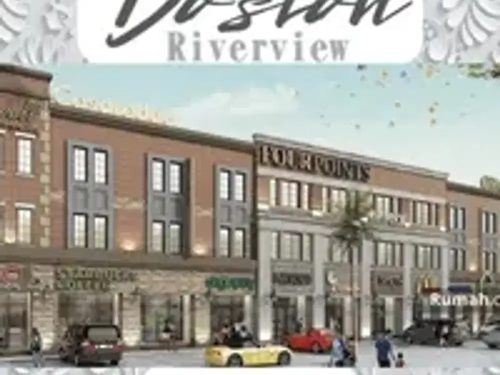 Dijual Ruko Boston Pik2 3 Lantai Ukuran 4,5x15