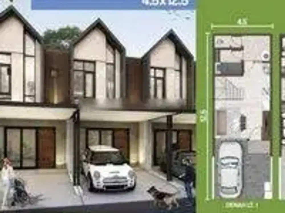 Dijual Atau Takeover Rumah Cluster Denver Uk 4,5x12,5 Badan