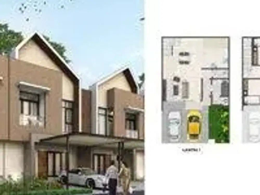 Dijual Rumah Cluster Baltimore Pik2 Uk 8x12,5 Type Peach