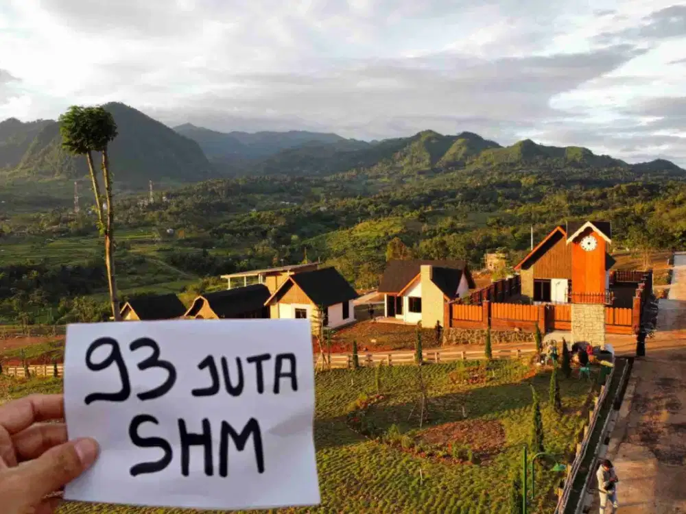 Kavling SHM Puncak 2 Bogor View Gunung Udara Sejuk