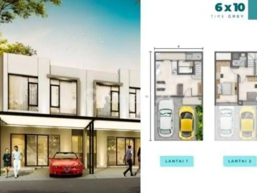 Dijual Rumah Milenial Florida Posisi Badan Pik2