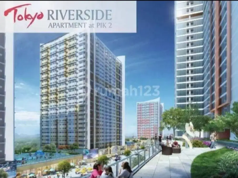 Apartemen Tokyo Riverside 2br Pantai Indah Kapuk 2