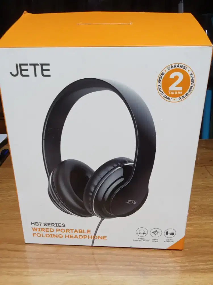 Head Set JETE HB7, Bagus Normal Lengkap Boks, COD Cijantung Dsk