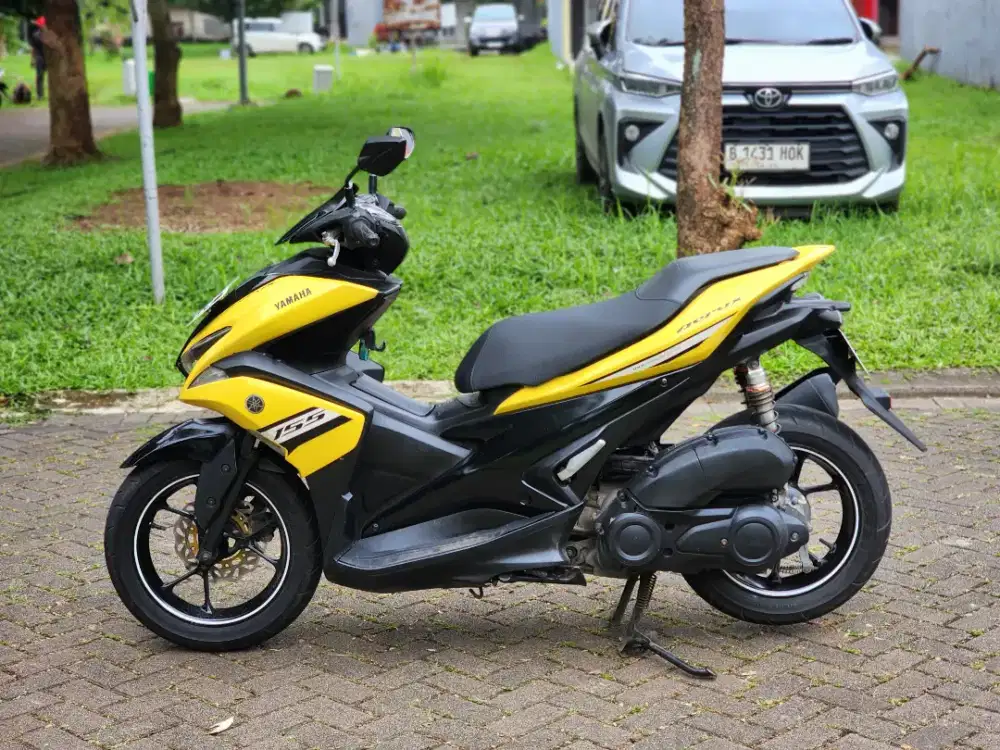 YAMAHA AEROX 2018 155 VVA KUNING MULUS PAJAK ON
