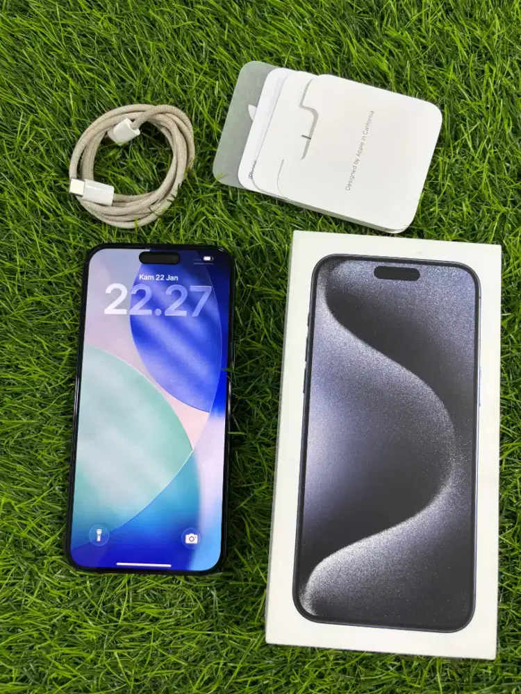 iPhone 15promax 256gb iBox 
Bh 86%
Mulus
Perfect