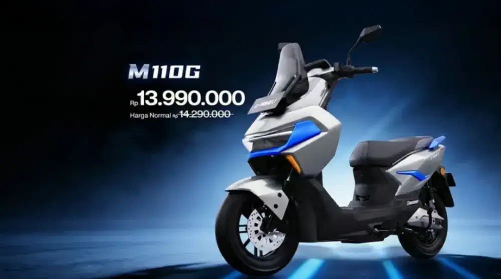 Motor dan sepeda listrik ready