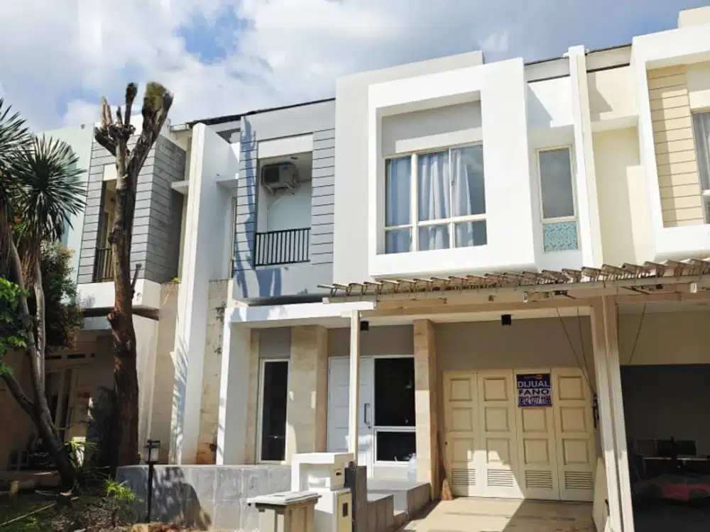 Rumah Starling The Springs Summarecon Serpong Hadap Timur Laut