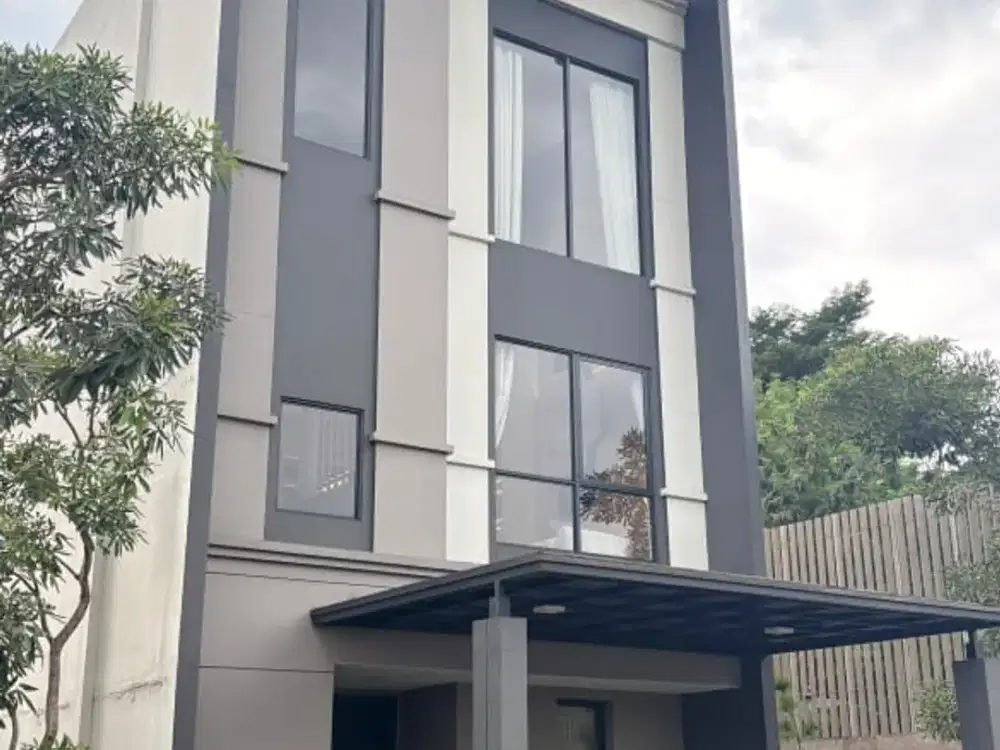 Perumahan Baru Modern Exclusive 3 Lantai depan Pintu Toll Jatikarya Cibubur