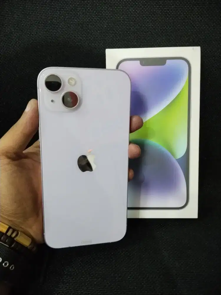 iPhone 14 Plus 128gb iBox Mulus Seperti Baru, Fullset Ori, Nominus