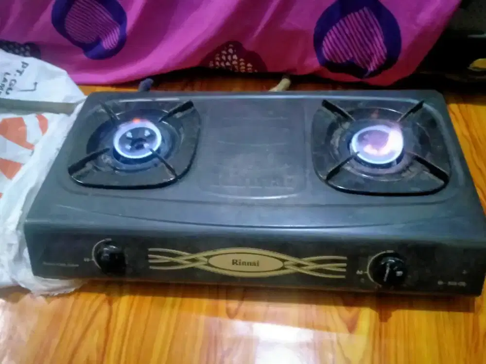 Jual kompor 2 tungku fullset