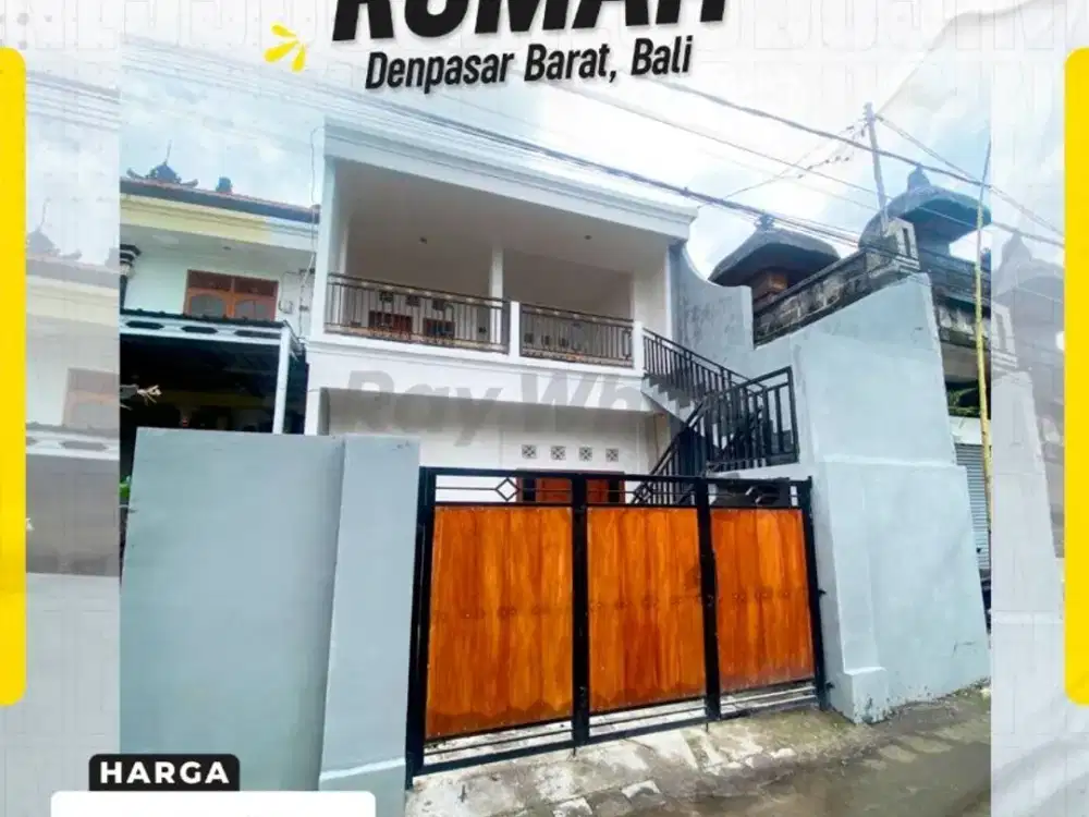 Dijual Rumah Modern di Jantung Kota Denpasar Barat