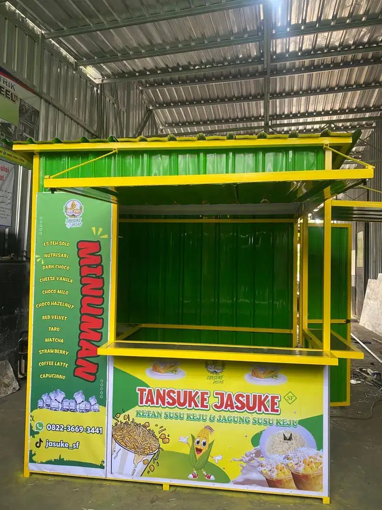 Booth Container Kekinian, Usaha Makin Stand Out