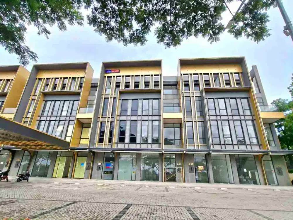 Disewakan Ruko Iconix Studio Loft 4 Lt + Private Lift - Hadap Jalan Boulevard Utama BSD