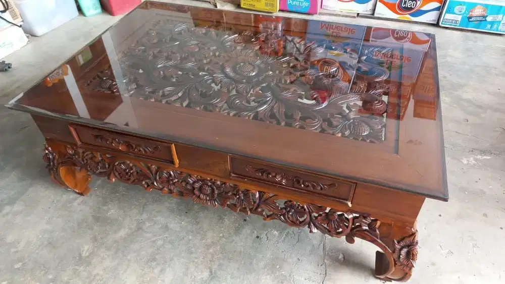 Dijual meja ketapang jati