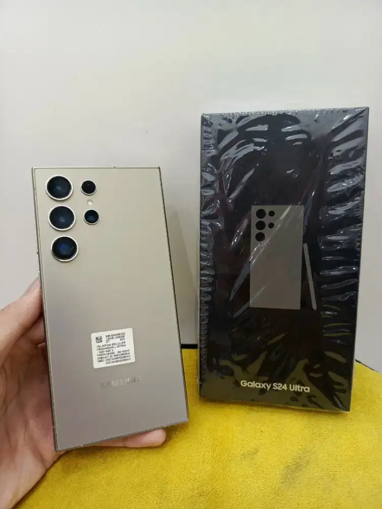 Samsung S24 Ultra 5G 12/256 Resmi Sein, Fullset Ori, Mulus , Nominus
