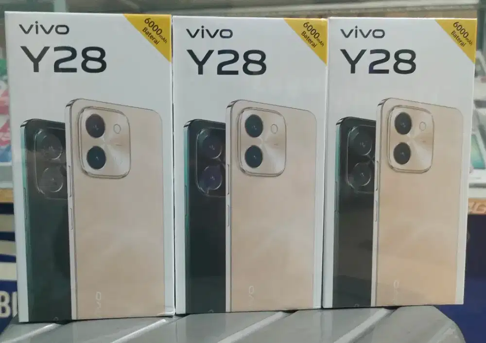 New Vivo Y28 Ram 8/128 GB Garansi Resmi 1 Tahun
