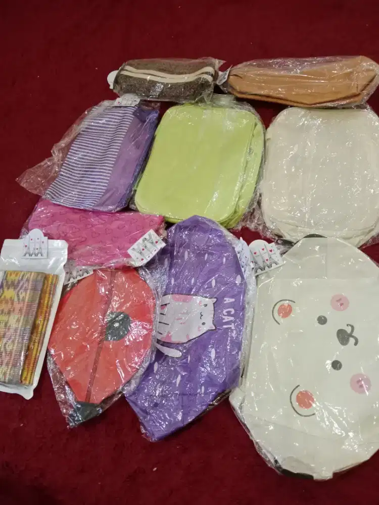 Dompet Tas tempat makan Makeup Tempat pensil