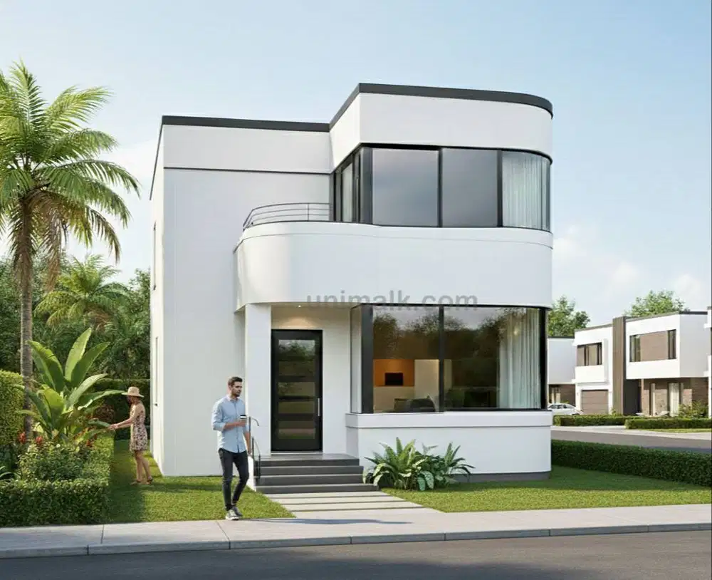 Ebook DED Rumah Tinggal 7 meter x 8 meter, minimalis modern