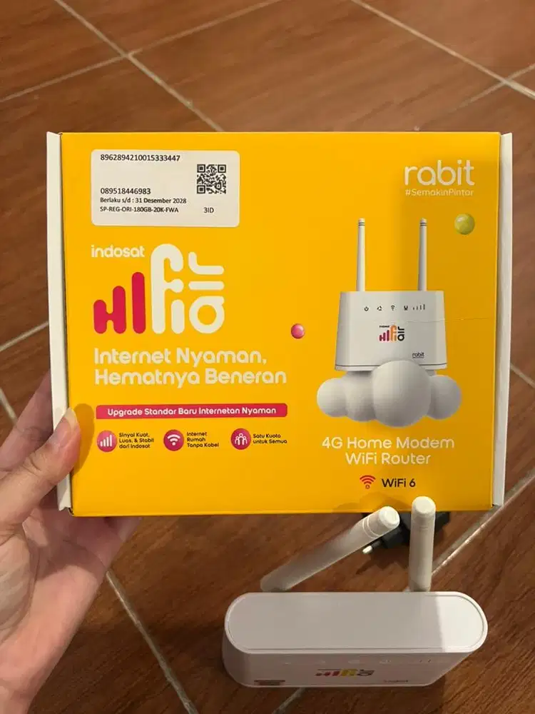 Modem WiFi HiFi Indosat Rabbit 4G
