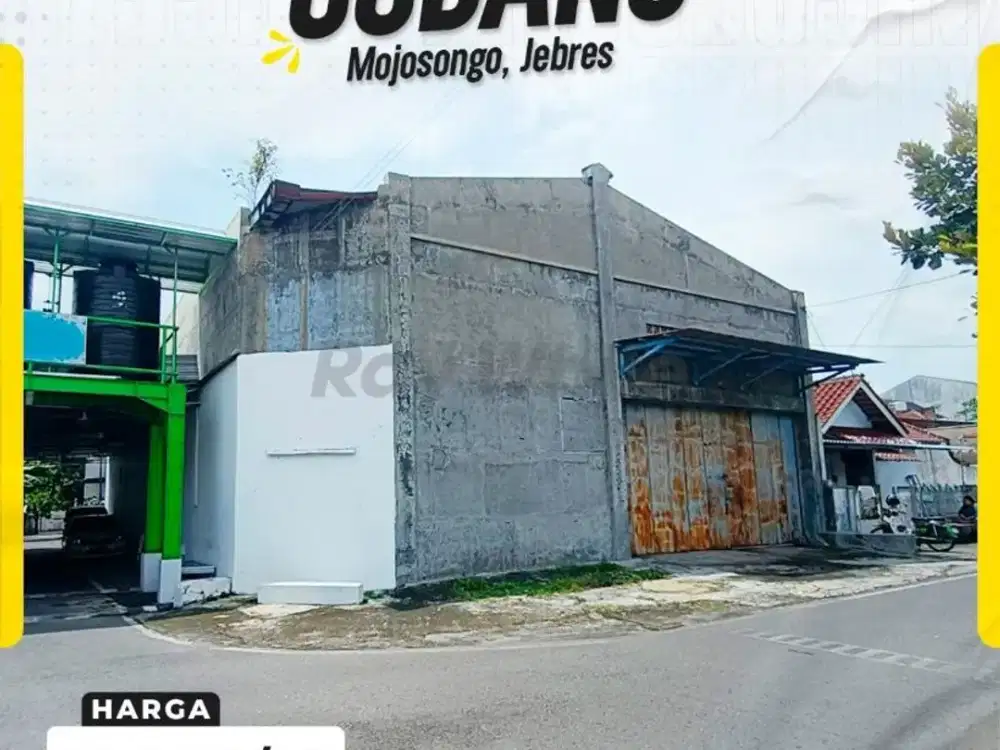 Disewakan Gudang Siap Pakai di Kawasan Mojosongo Jebres