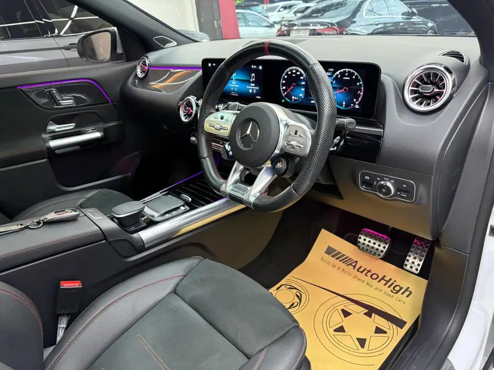 DP10% [Km14.000] GLA35 AMG 2023 White / GLA 35 Reg 2024 #AUTOHIGH