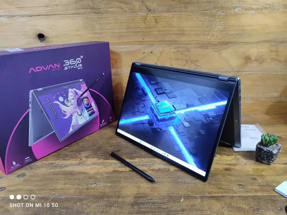 Advan 360 Stylus Pro 2in1 Touchscreen Intel i3-1215U 8GB/256GB + PEN