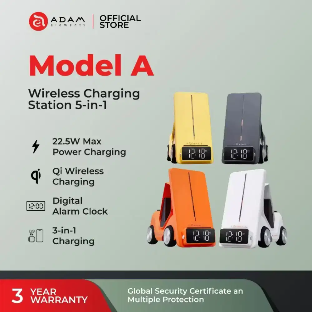 Adam Element Model A Wireless Charging station