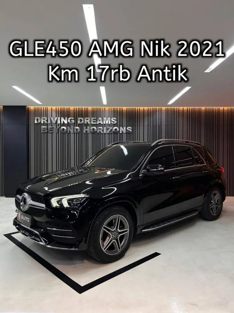 Mercedes Benz GLE 450 GLE450 AMG 2021 Hitam Mercy Km17rb A1121ZZ
