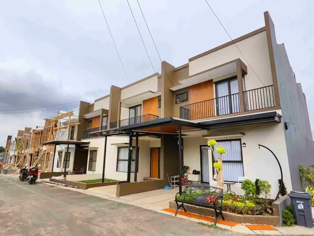 DIJUAL RUMAH CLUSTER BEBAS BANJIR DI CIPONDOH, HARGA MURAH BANYAK PROMONYA