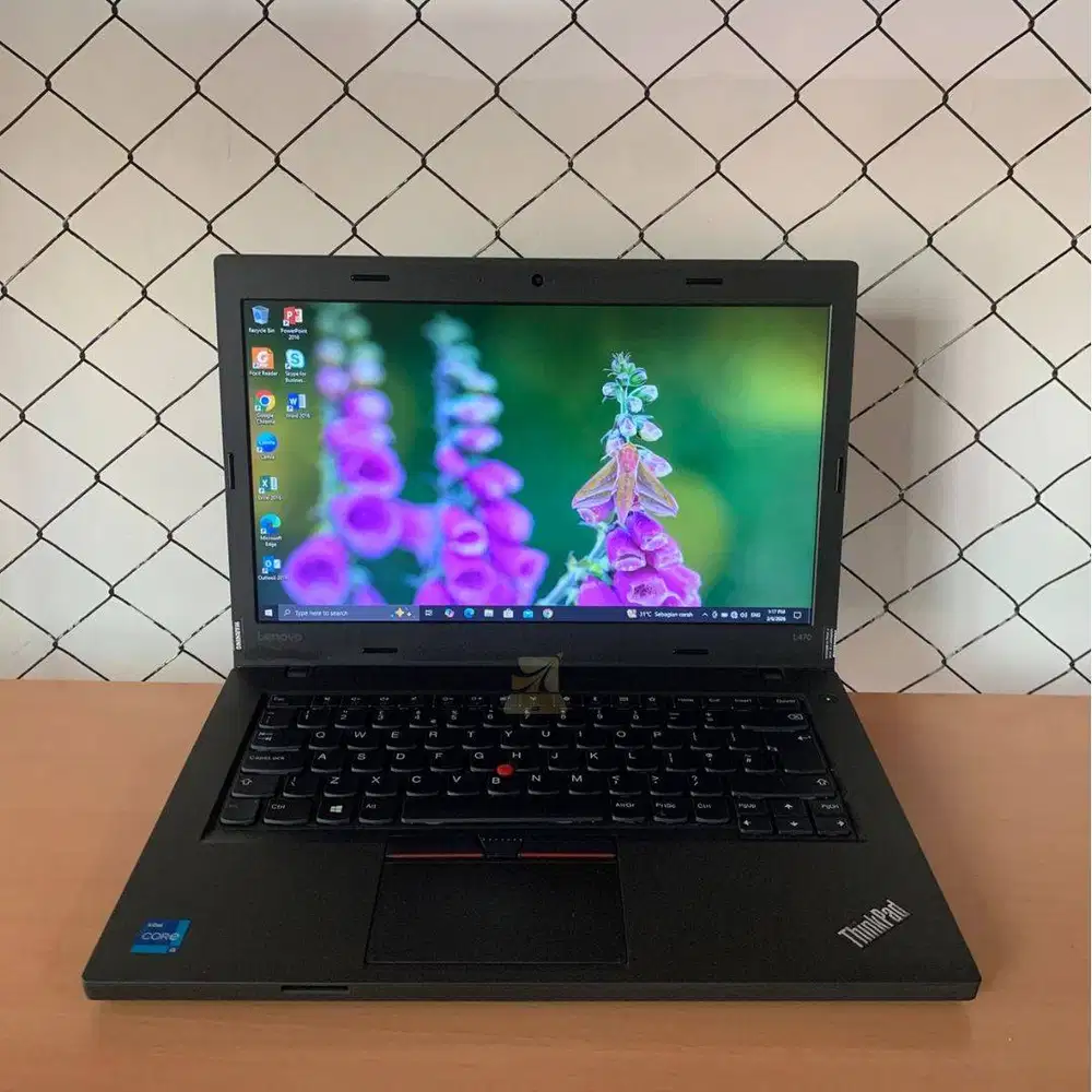 Lenovo Thinkpad L470 / i5-6300U / 8GB / SSD 190GB / W10  Desain Tangg