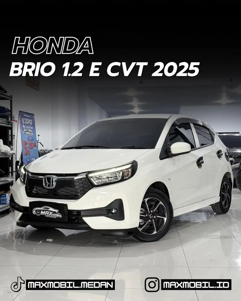 [ODO 1RB‼️] HONDA BRIO 1.2 E CVT 2025 pemakaian 2026