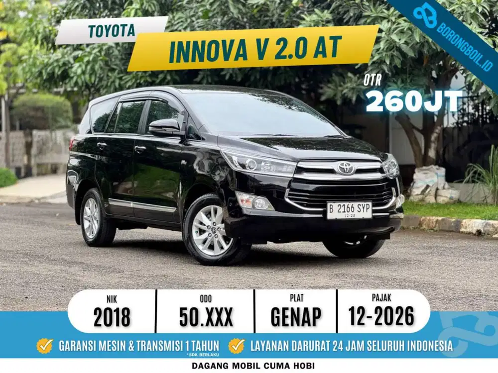 Innova V 2.0 AT 2018