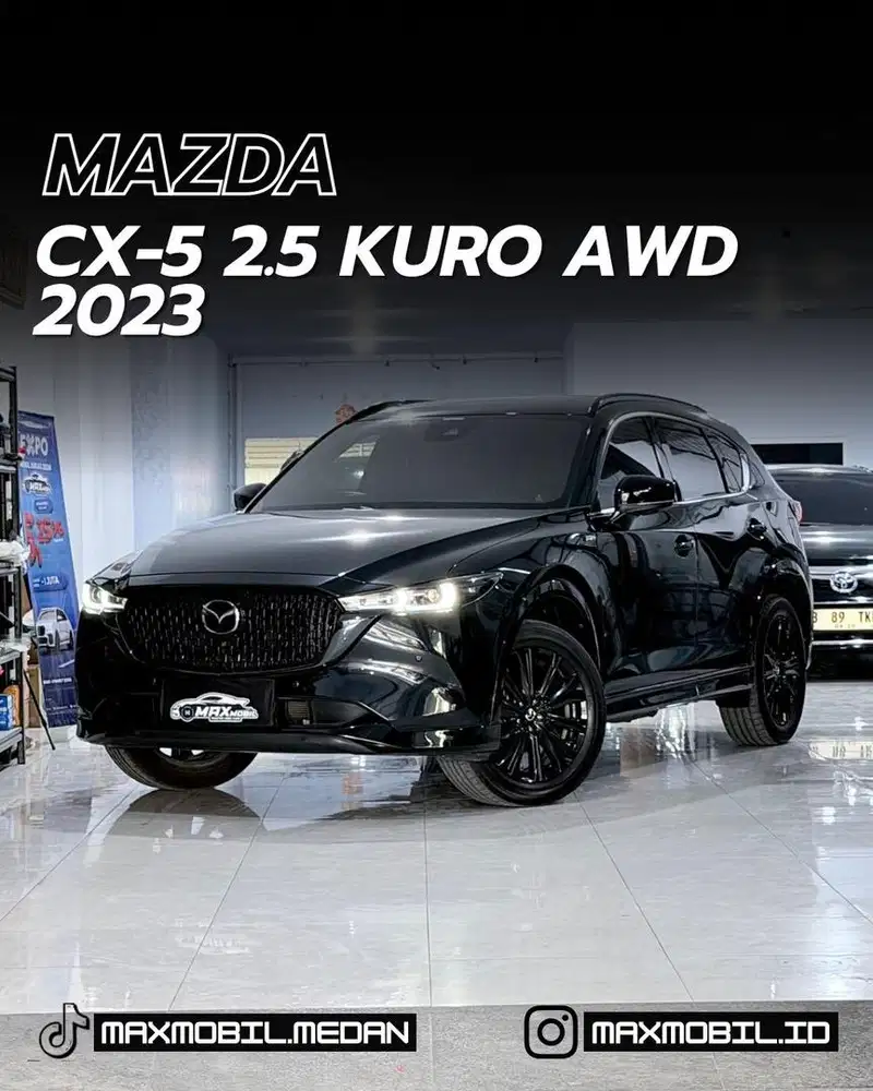 [ODO 7RB‼️] MAZDA CX-5 KURO AWD AT 2023 pemakaian 2024 CX5