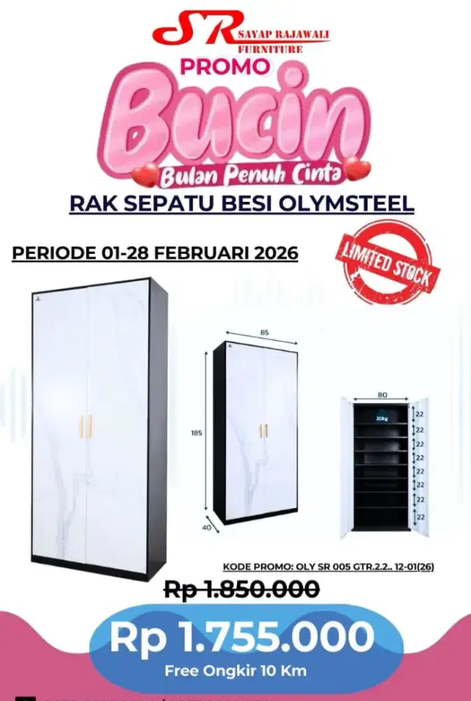 Promo Rak Sepatu Murah Area Jogja (dwi)