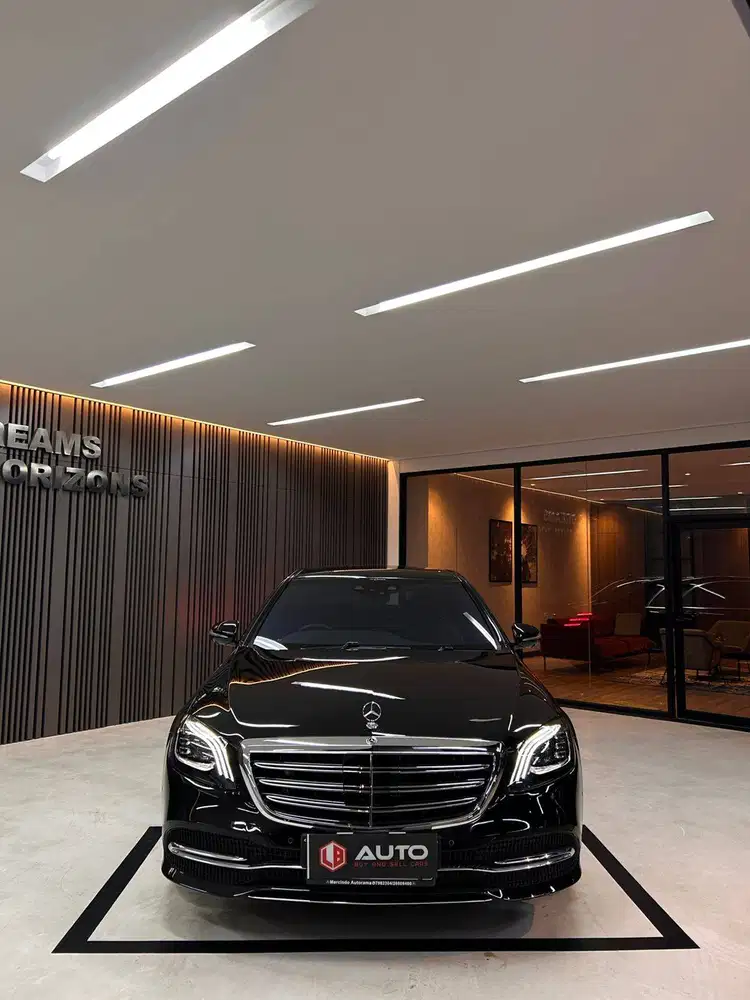 Mercedes Benz S450 2019 Hitam Mercy S450L AT Km21rb Facelift B281AYN