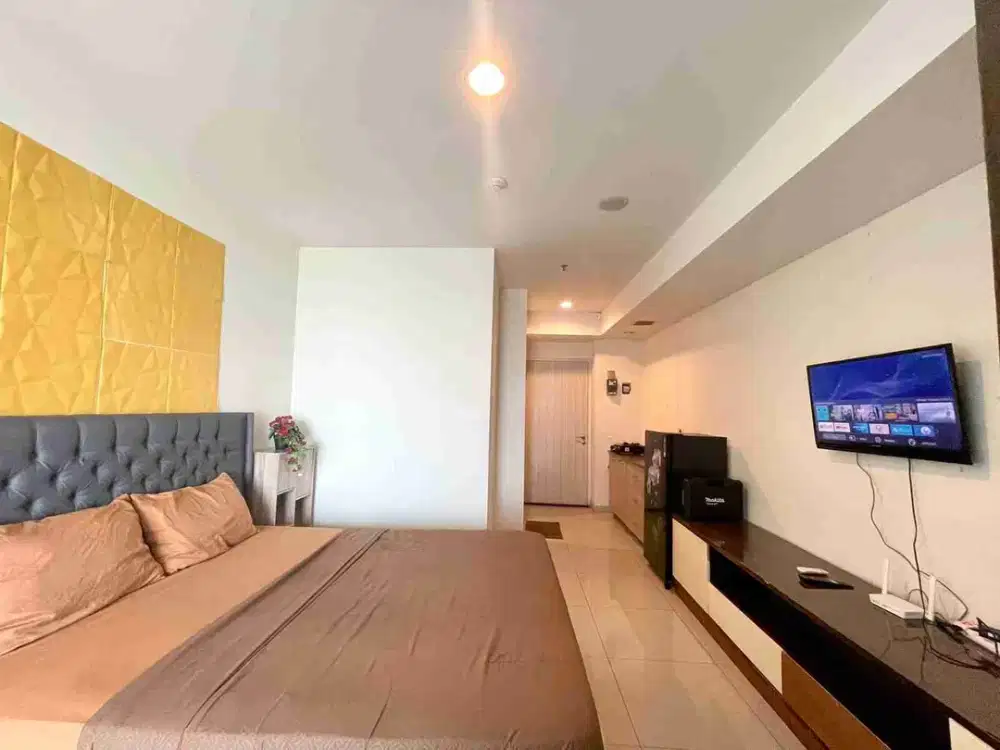 DISEWAKAN BULANAN APARTEMEN STUDIO