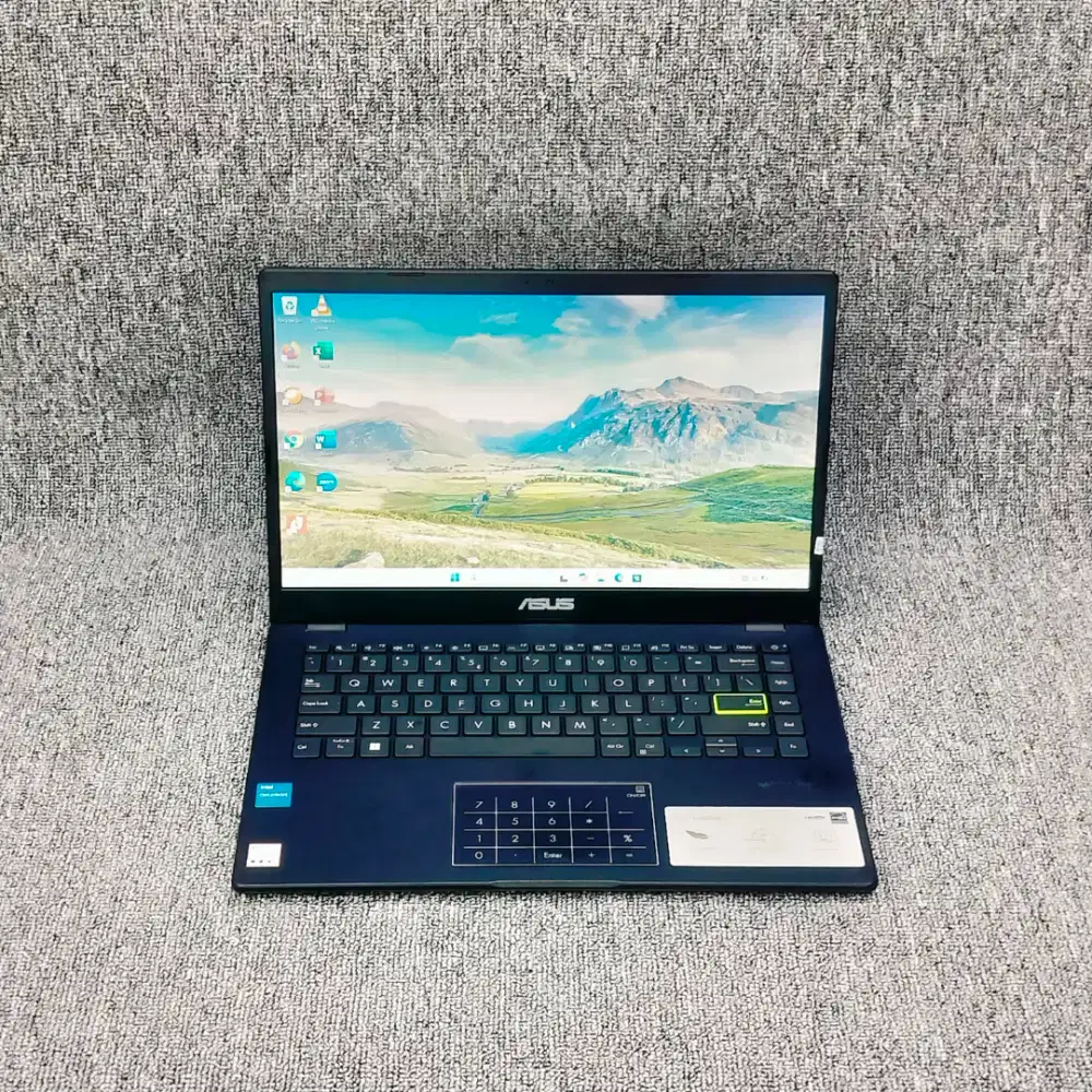 ASUS E410KA N4500 Slim Stylish - SSD 256GB - Fullset Mulus