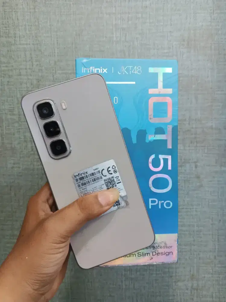 Infinix Hot 50 Pro 8/256 Original Lengkap Fullset Mulus